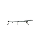 Fiam Amigo Outdoor sunbed, chrome - sage green, foldable, extra image