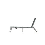 Fiam Amigo Outdoor sunbed, chrome - sage green, foldable, extra image