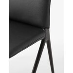 &Tradition Kape IF7 chair, warm black - black Noble leather, extra image