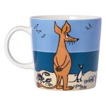 Arabia Moomin mug, Sniff, blue