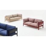HAY Arbour Eco 2-seater sofa, Steelcut Trio 796 - oak