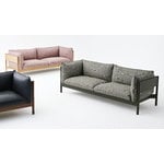 HAY Arbour Eco 3-ist sohva, Atlas 931 - tummanvihreä lakattu pyökki