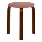 Artek Aalto stool 60, Tones of Modernism, walnut - blush pink, extra image