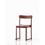 Artek Chaise Atelier, rouge foncé