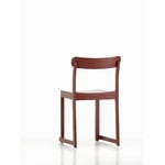 Artek Atelier chair, dark red