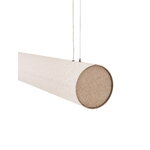 Audo Copenhagen Hashira Linear pendant, raw linen