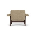 Audo Copenhagen Brasilia lounge chair, low back, dark stained oak - Bouclé 02, extra image