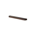 Audo Copenhagen Epoch shelf 150, dark stained oak - black