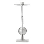 Audo Copenhagen Interconnect candle holder, small, stainless steel