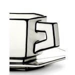Serax Carte Blanche tasse à espresso avec soucoupe, 2 pcs, blanc, image extra