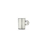 Serax Carte Blanche tazza da espresso doppio, 2 pz, bianco, immagine extra