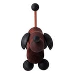Aarikka Dackelfigur, braun - schwarz, extrabild