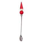 Aarikka Tonttu spoon, 24 cm, stainless steel - red, view 5