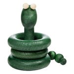 Aarikka Snake Figur, grün - natur, extrabild