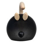 Aarikka Mouse figurine, black - natural, extra image
