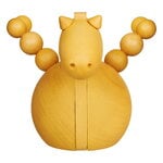 Aarikka Chinese Zodiac Dragon wooden sculpture, yellow, view 3