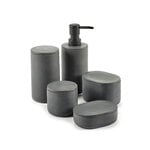 Serax Cose container with lid, round, L, dark grey