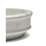 Serax Dune bowl, S, 16 cm, white marble