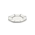 Serax Carte Blanche breakfast plate, 2 pcs, white - black, extra image