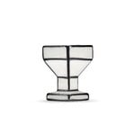 Serax Carte Blanche egg cups, 2 pcs, white - black, extra image