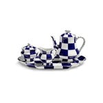Serax Fête des Bêtes milk jug, blue - white, view 5