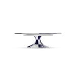 Serax Fête des Bêtes cake stand, blue - white, view 5