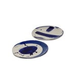 Serax Sophia dinner plate, 2 pcs, beige - blue, extra image