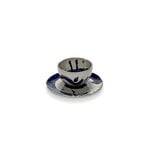 Serax Sophia breakfast bowl, 2 pcs, beige - blue, view 6