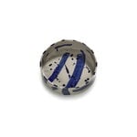 Serax Sophia deep round serving plate, beige - blue, view 5