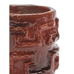 Serax Look At Me 07 flower pot, orange, view 3