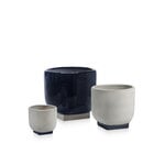 Serax Rosamar flower pot 05,  dark blue - grey, view 2