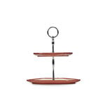 Serax Lips cake stand, two-tier, white - red, extra image