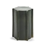 Serax Tavolino Pawn Geometrical, 45,4 cm, verde scuro