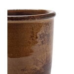 Serax Glazed Shades flower pot, S, rust, view 2