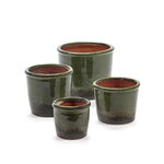 Serax Glazed Shades maceta, M, verde, imagen extra