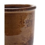 Serax Glazed Shades flower pot, M, rust, extra image