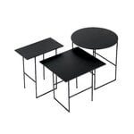 Serax Cico side table, round, 40 cm, black