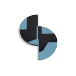 Serax Endo tray, black - blue, extra image