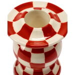 Serax Les Objets Mouleversants candle holder No. 2, red - white, view 5