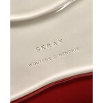 Serax Lips serving dish, M, white - red, extra image
