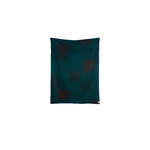 Røros Tweed Bernadette throw, 200 x 135 cm, rust - turquoise