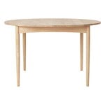 Carl Hansen & Søn BM0121 ruokapöytä, 120 cm, saippuoitu tammi, tuotteen lisäkuva