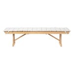 Carl Hansen & Søn BM1871 bench cushion, off-white