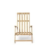 Carl Hansen & Søn Sedia a sdraio BM5568 con cuscino, teak - Heritage Papyrus 18006, immagine extra