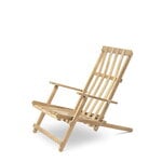 Carl Hansen & Søn Sedia a sdraio BM5568 con cuscino, teak - Heritage Papyrus 18006, immagine extra
