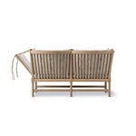 Fredericia Spoke-Back sohva, saippuoitu tammi - Natural Linen 003, tuotteen lisäkuva