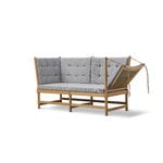 Fredericia Spoke-Back sofa, oak - Fiord 391