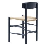 Fredericia J39 Mogensen chair, indigo blue - paper cord, view 3