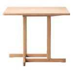 Fredericia BM80 Mogensen shaker pöytä, 90 x 90 cm, vaalea öljytty tammi, näkymä 3