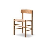 Fredericia J39 Mogensen chair, oiled oak - paper cord